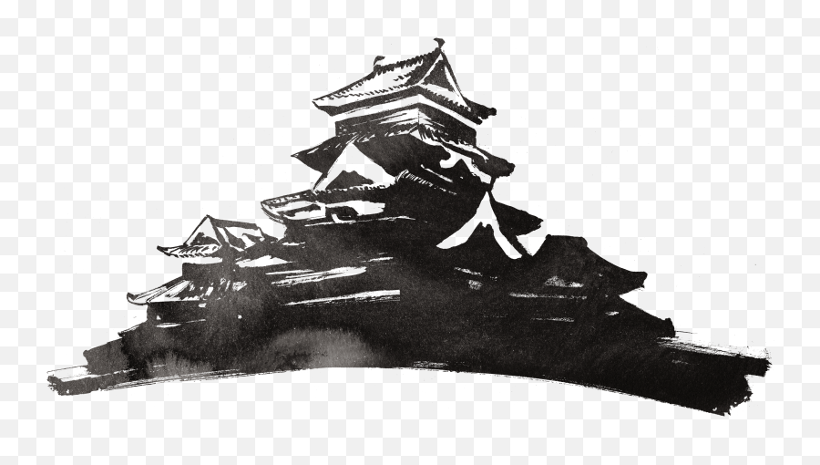 Download Japan Japanese Architecture Png Free Photo Clipart - Japanese Castle Painting Black And White Emoji,Japanese Png