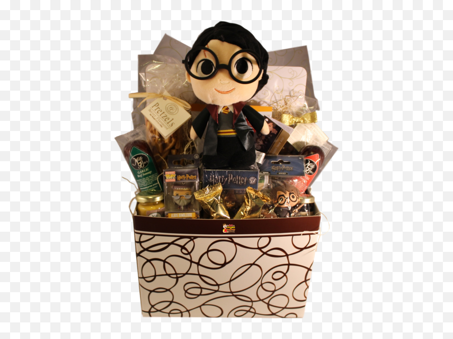 Harry Potter Gift Baskets - Harry Potter Easter Basket Emoji,Harry Potter Broom Clipart
