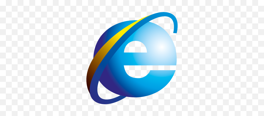 Internet Explorer - Ie Logo Vector Free Download Internet Explorer Logo Emoji,Internet Logo