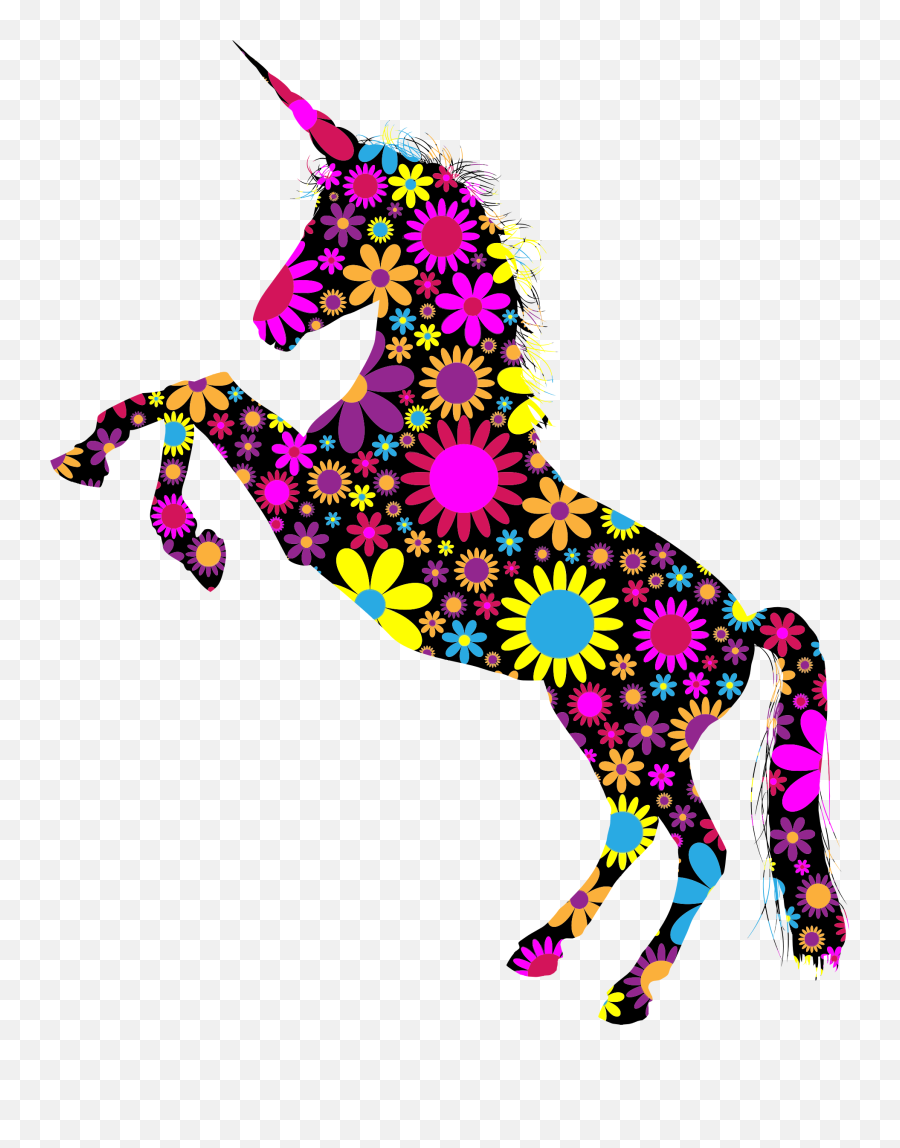 Unicorn Clip Art Image Black And White 2019 Unicorns - Transparent Background Unicorn Clipart Free Emoji,Unicorn Clipart