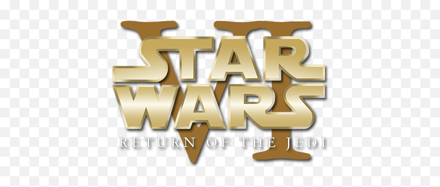 Download Hd Episode Vi - Starwars Episode Logo Png Language Emoji,Return Of The Jedi Logo
