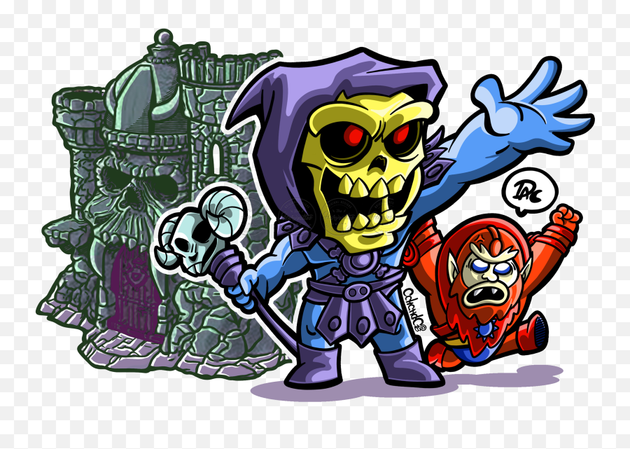 Skeletor - Beast Man Emoji,Skeletor Png