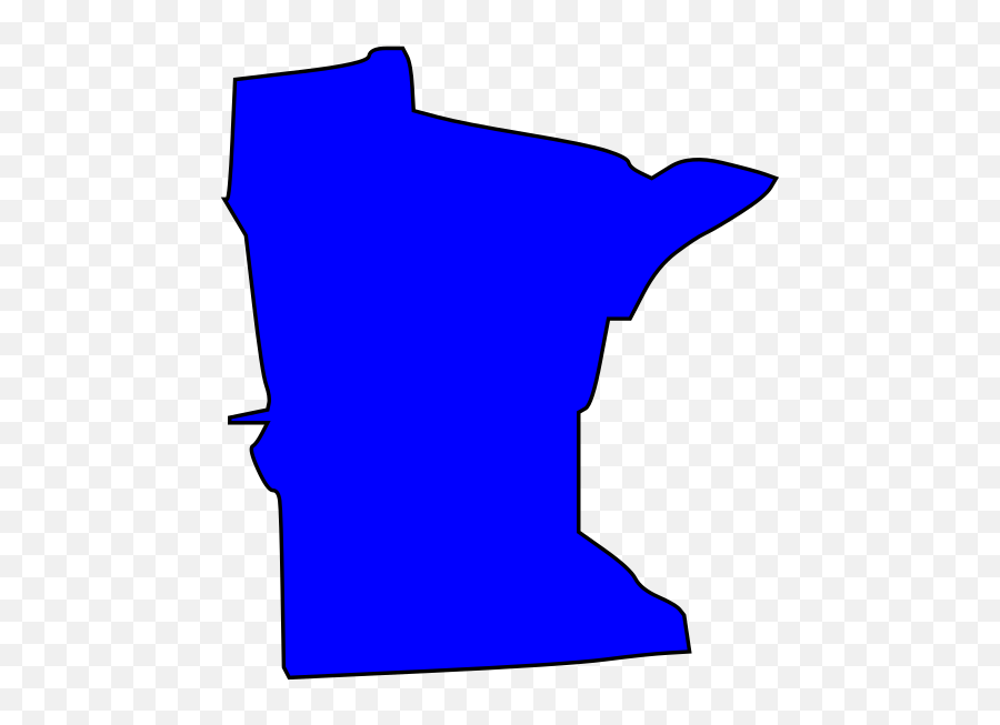 Blue Minnesota State Svg Vector Blue Minnesota State Clip Emoji,State Clipart