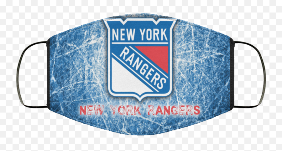 New York Rangers Logo Cloth Face Mask - Label Emoji,Rangers Logo