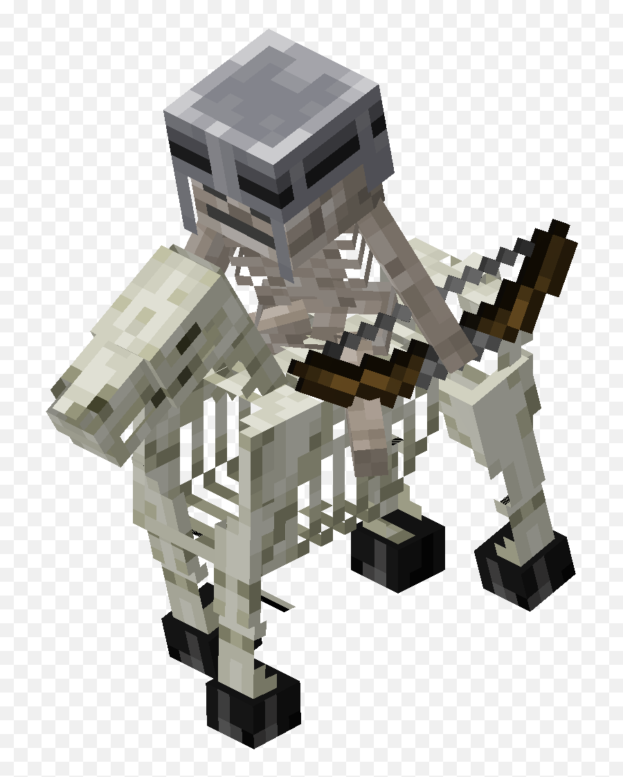 Minecraft Dungeonsskeleton Horseman U2013 Minecraft Wiki Emoji,Minecraft Skeleton Transparent