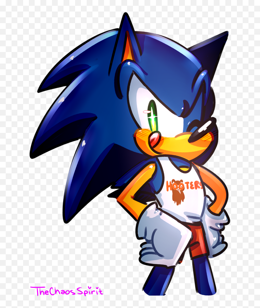 Hooters Waiter Sonic Sonic Hooters Know Your Meme Emoji,Sonic Forces Png