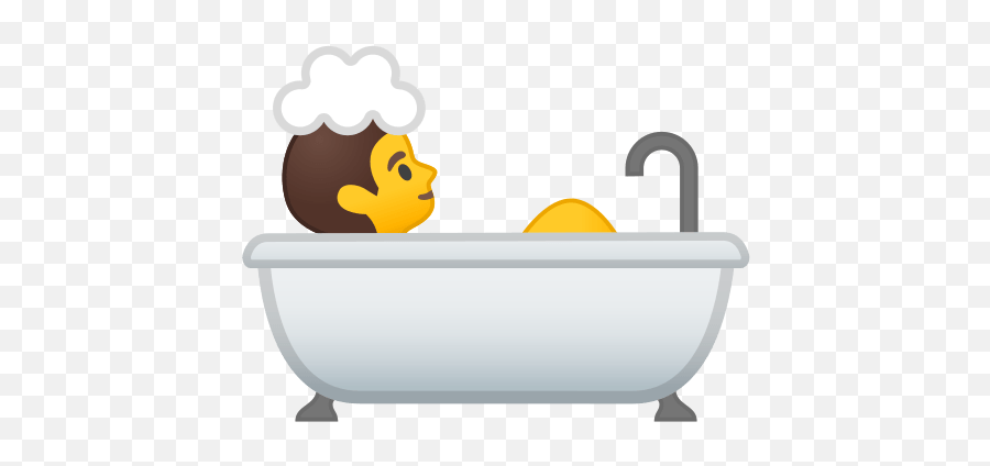 Person Taking Bath Emoji Meaning With Pictures From A To Z,Taking A Shower Clipart