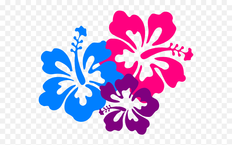 Free Tropical Flowers Cliparts Download Free Clip Art Free - Tropical Flower Clipart Emoji,Flower Clipart