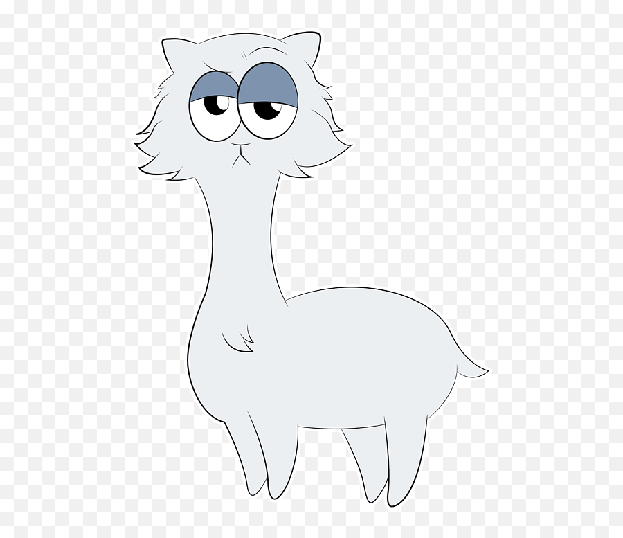 Grumpy Persian Cat Llama Onesie For - Animal Figure Emoji,Llama Clipart Black And White