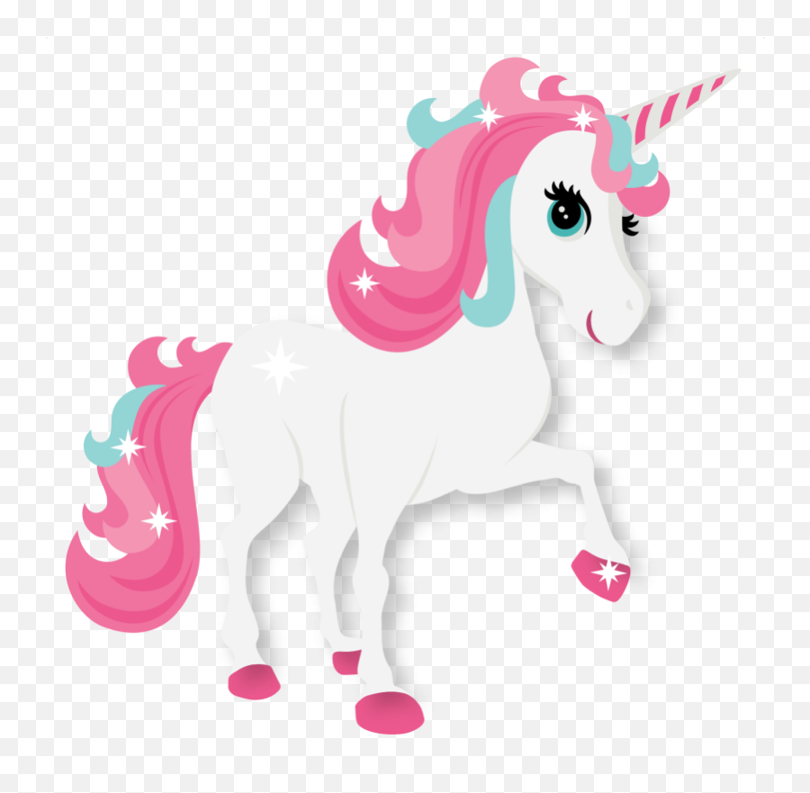 Cute Unicorn Png Picture Library Stock - Large Unicorn Clipart Emoji,Unicorn Png