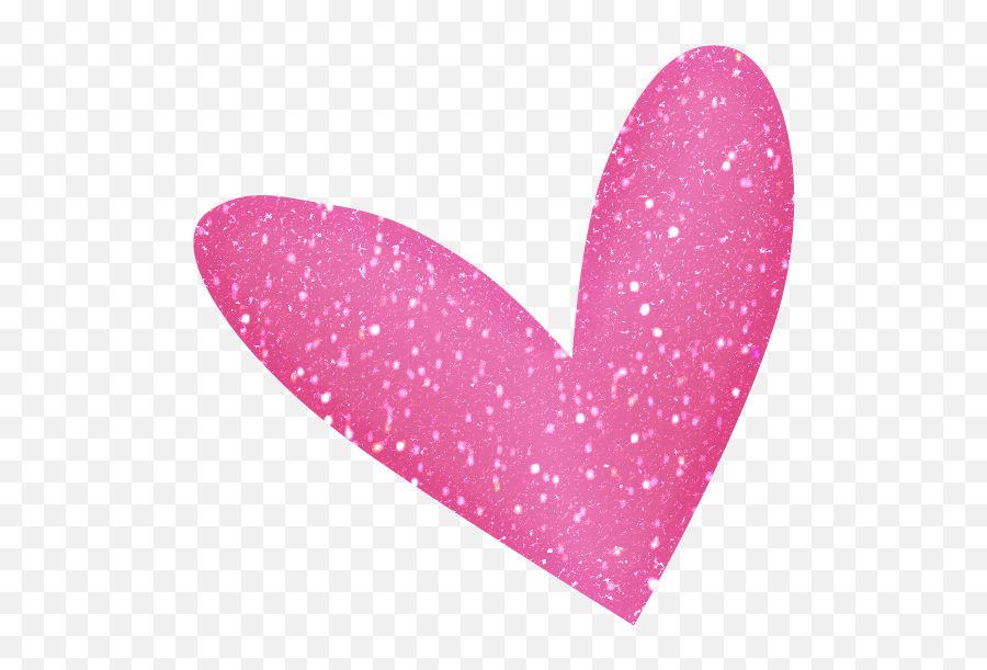 Sparkle Clipart Bright - Glitter Heart Pink Png Emoji,Glitter Clipart