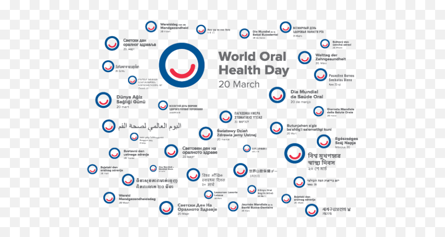 World Oral Health Day Logo World Oral Health Day - World Oral Health Day 2021 Emoji,Paint Companies Logos