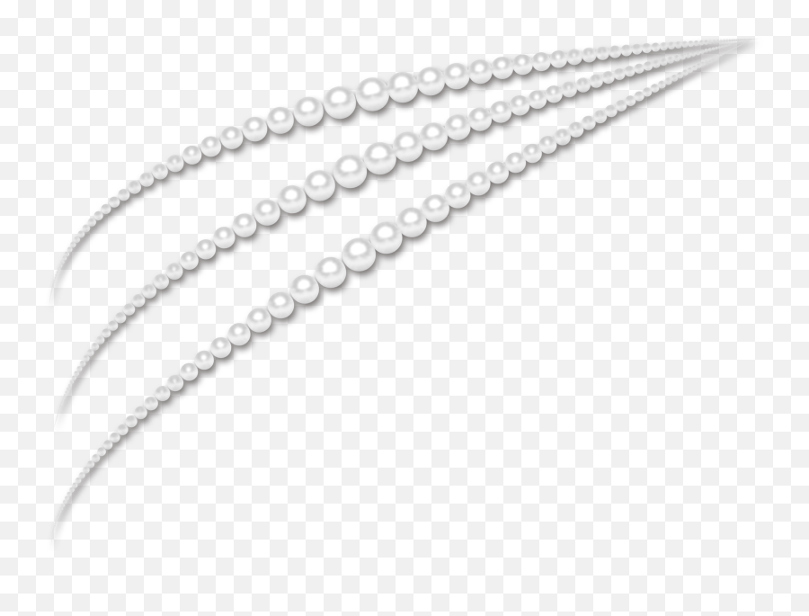 Transparent Pearl Png Download - Transparent Background String Of Pearls Clipart Emoji,Pearls Transparent Background