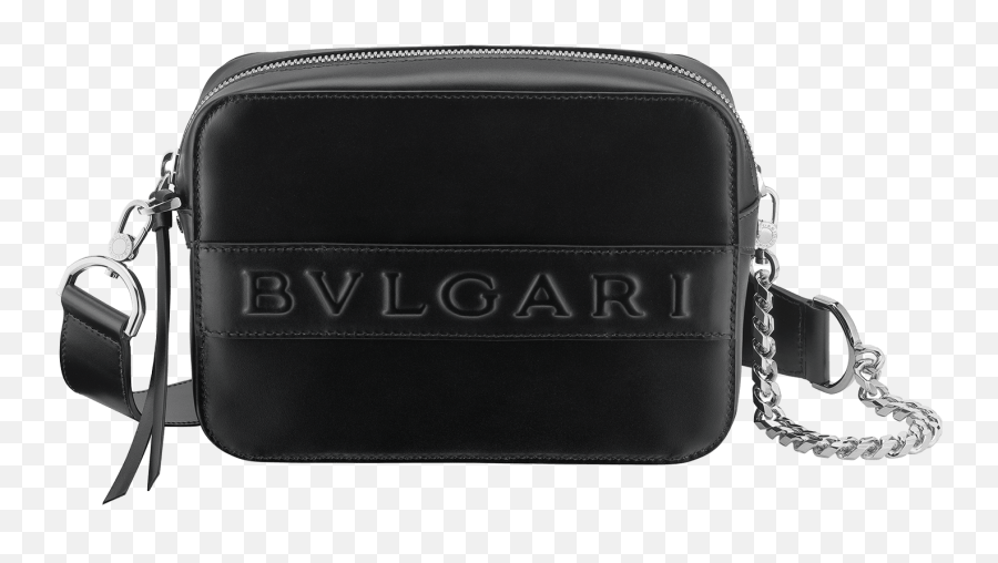 Black Camera Bag Micro Serpenti - Bvlgari Camera Bag Black Emoji,Logo Bags