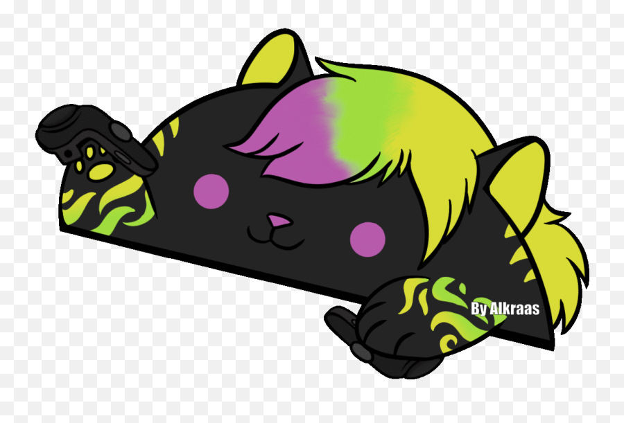 Advocat Bongo Cat By Alkraas - Fur Affinity Dot Net Emoji,Bongo Cat Transparent
