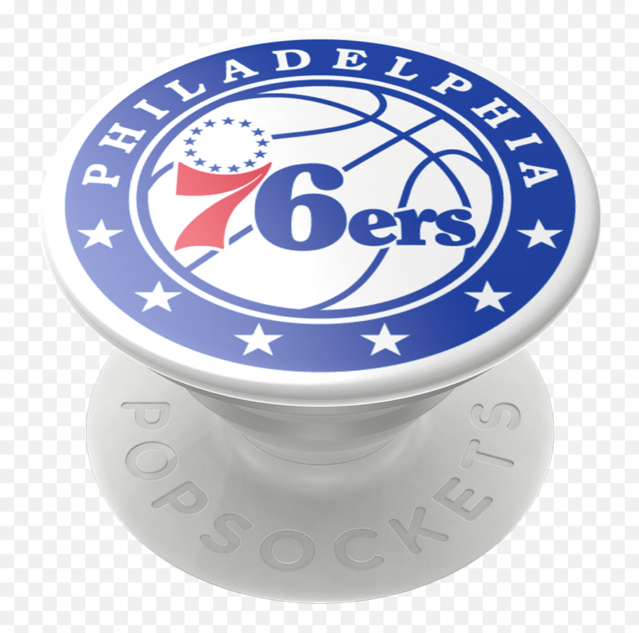 Philadelphia 76ers Logo Popgrip - 76ers Pop Socket Emoji,76ers Logo