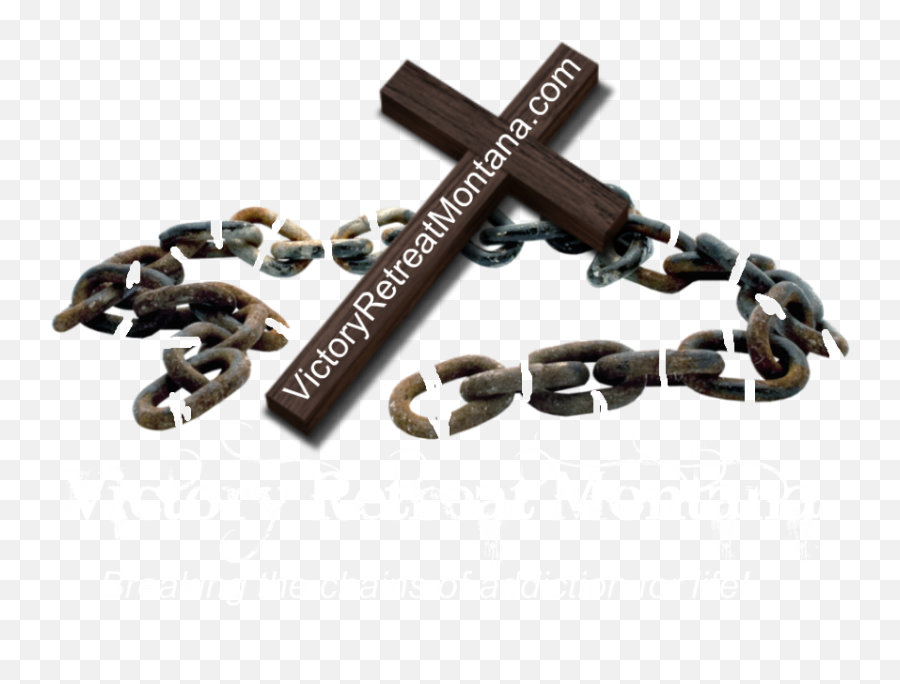 Download Logo Vrm Sept 2018 White - Chains Broken With A Cross Emoji,Broken Chain Png