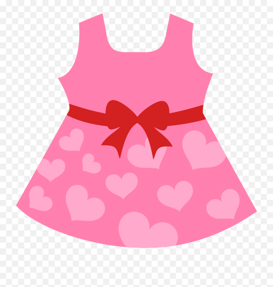 Tutu Clipart Png - Dress Svg Baby Girl Girl Dress Clipart Kid Dress Clip Art Emoji,Dress Clipart