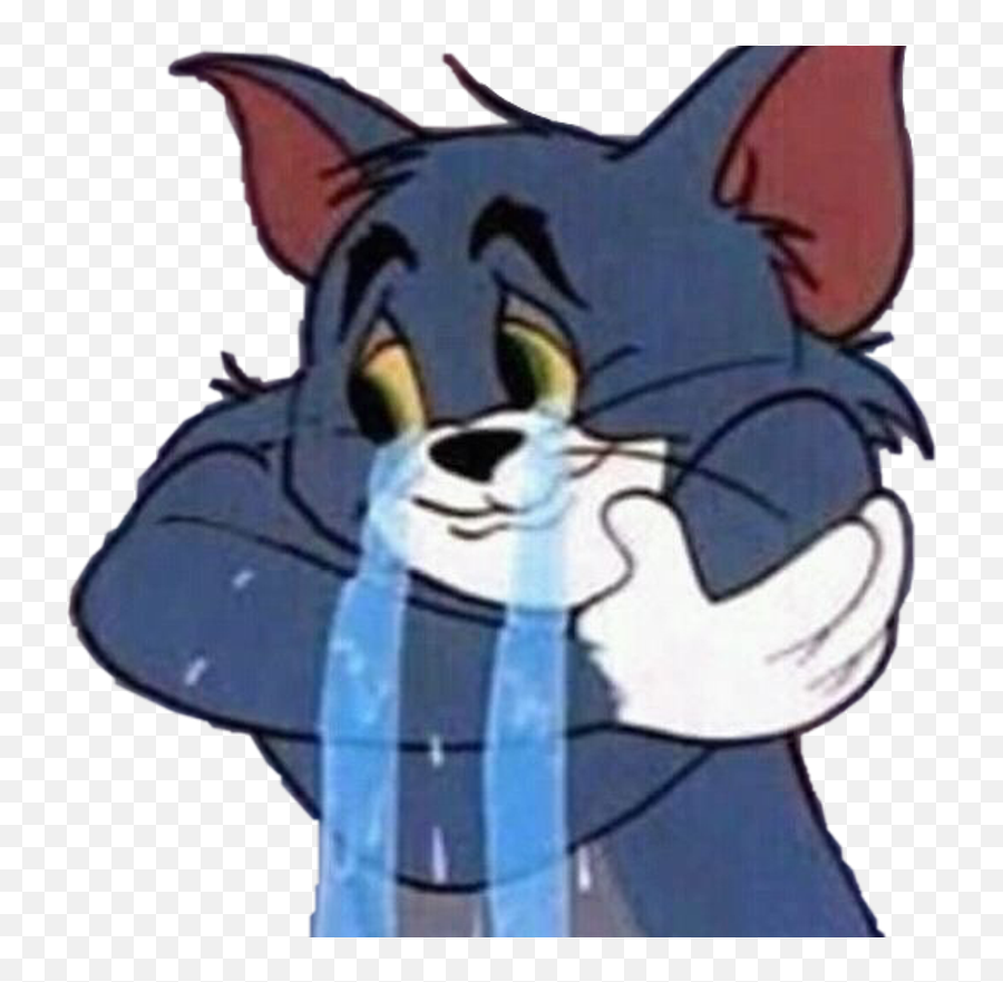 Sad Sticker - Sad Mood Tom And Jerry Sad Transparent Png Emoji,Sad Cat Png