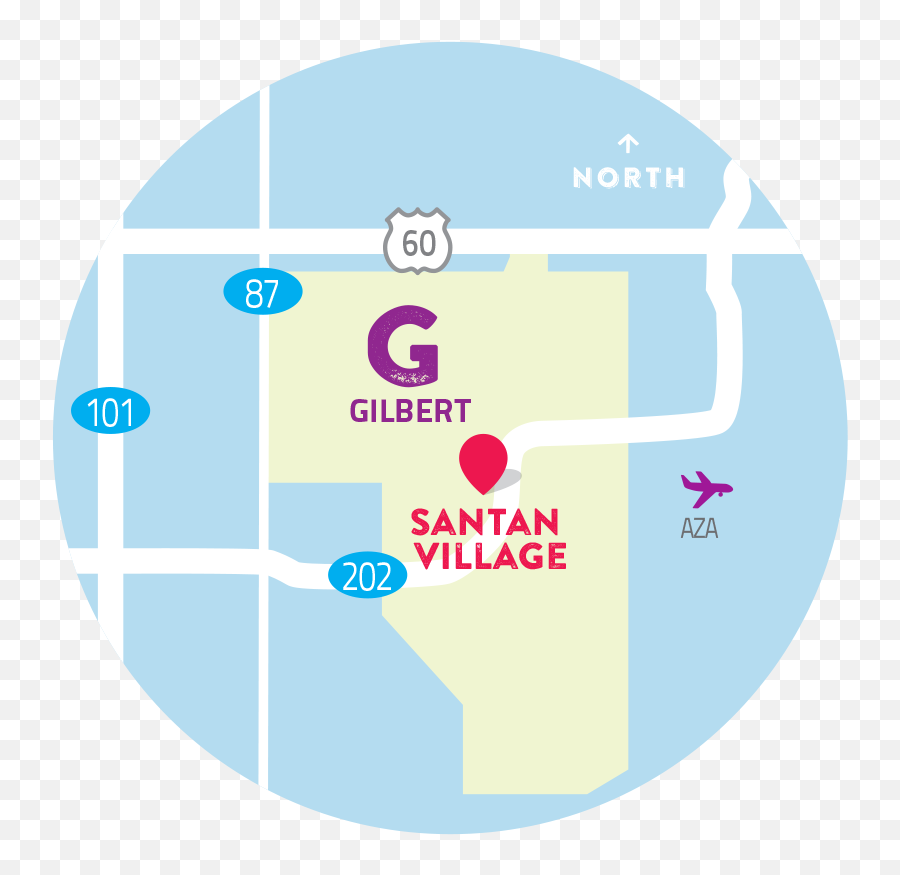 Santan Village - Discover Gilbert Emoji,White House Black Market Logo