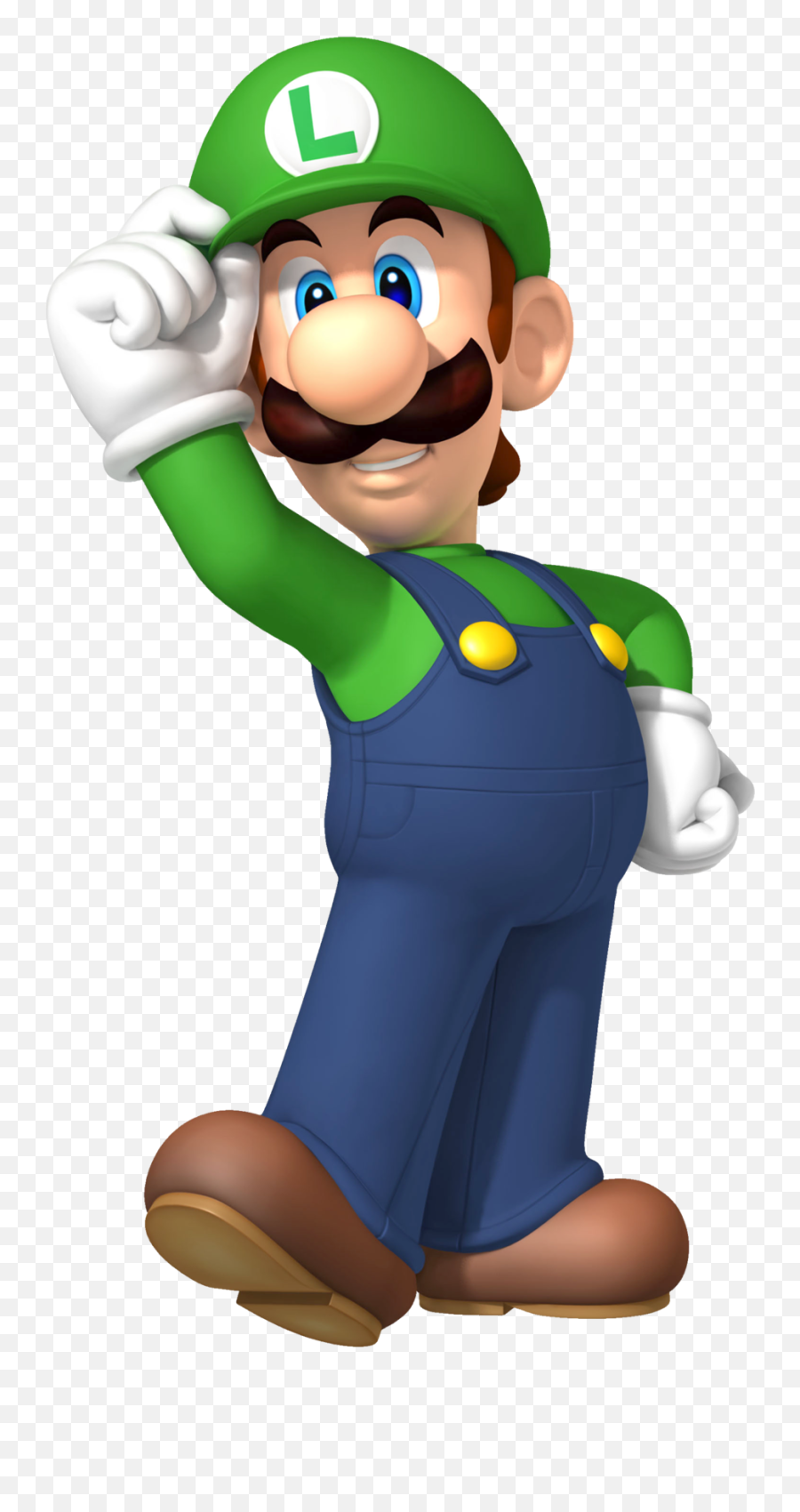 Luigi - Luigi Mario Bros Emoji,Luigi Png