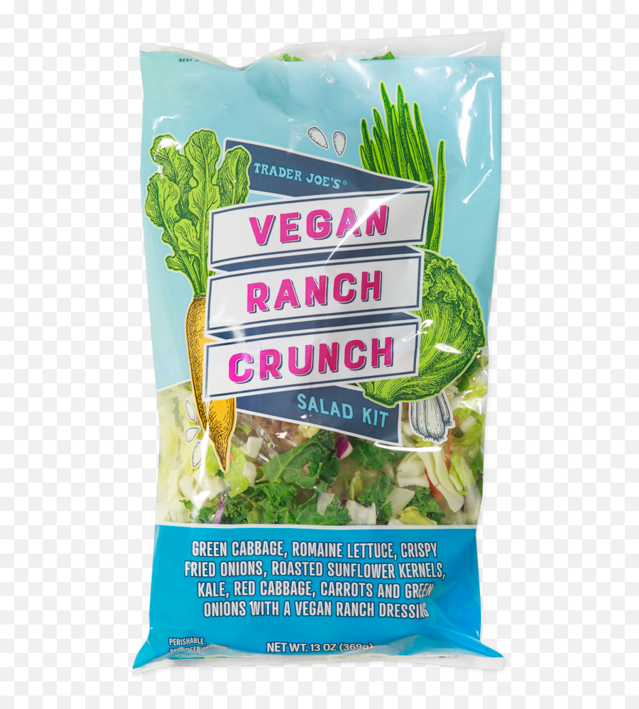 Vegan Ranch Crunch Salad Kit Emoji,Salad Transparent Background