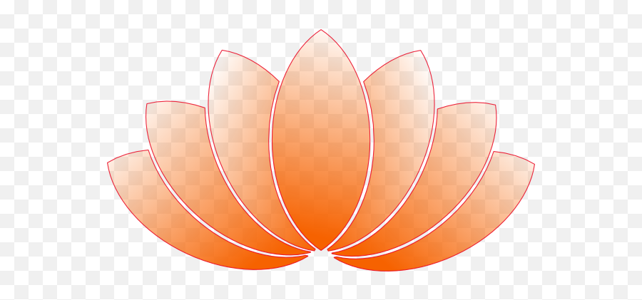 Lotus Flower 3 Clip Art At Clkercom - Vector Clip Art Emoji,Lotus Flower Transparent