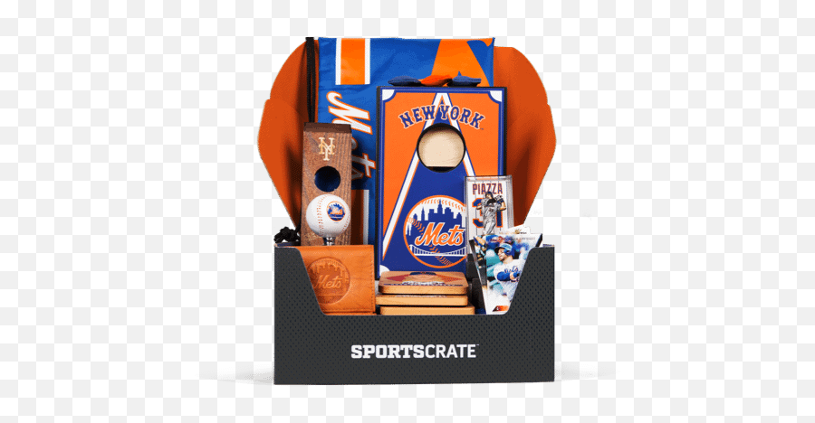 Sports Crate Find Subscription Boxes - New York Mets Emoji,Ny Mets Logo