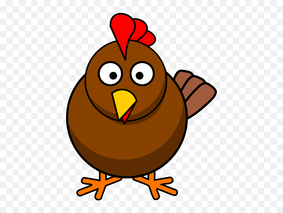 Hen Clip Art At Clker - Rooster Clipart Emoji,Hen Clipart