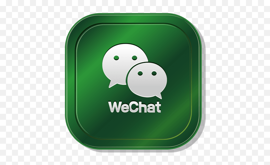 Wechat Square Icon - Png Wechat Emoji,Wechat Logo