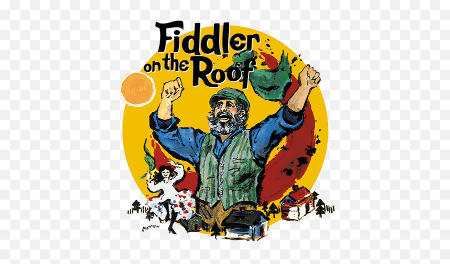 Fiddler - Broadway Posters Fiddler On The Roof Emoji,Roof Logo