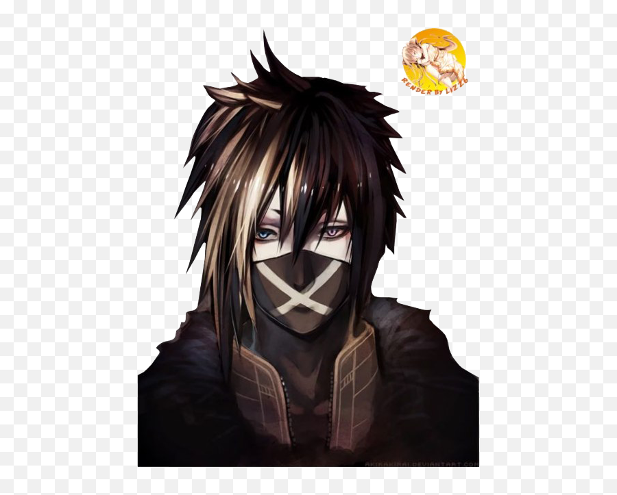 Anime Boy Png - Anime Characters Boys Cute With Masks Emoji,Anime Boy Png