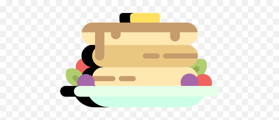 Pancakes Vector Svg Icon - Dish Emoji,Pancakes Png