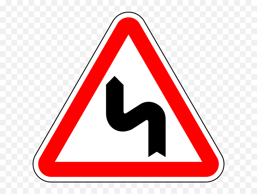 Singapore Signs Sign Warning Traffic - Stvo 105 10 Doppelkurve Emoji,Road Clipart