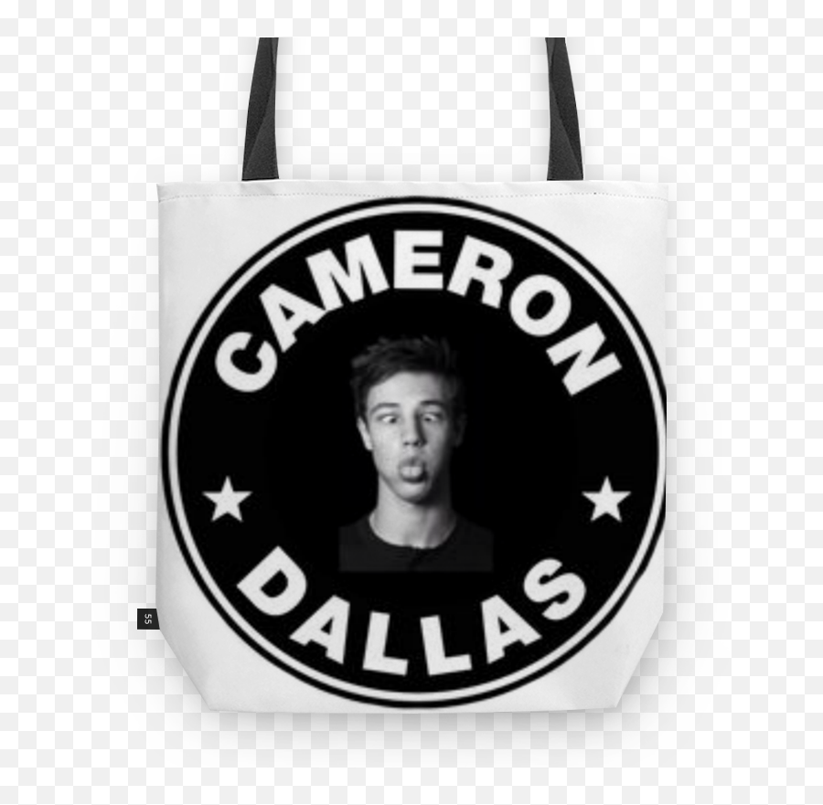 Download Bolsa Cameron A - Starbucks Black Logo Transparent Tote Bag Emoji,Starbucks Logo Transparent
