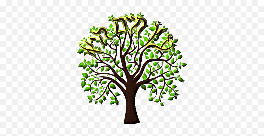Eitz Chayim Of - Transparent Background Family Tree Tree Clipart Emoji,Tree Of Life Clipart