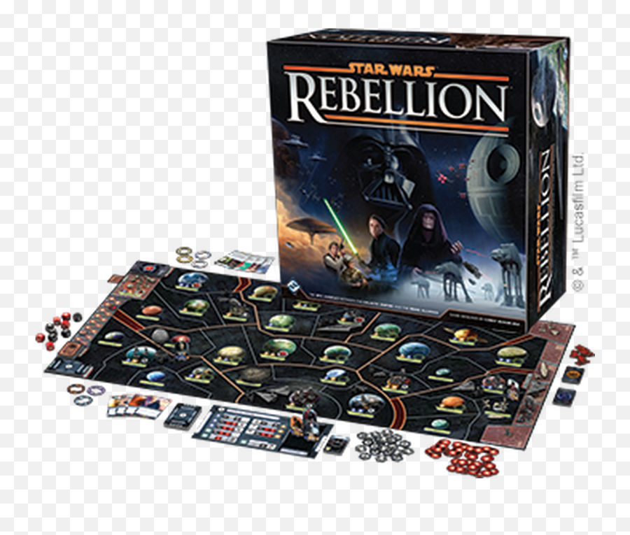Star Wars Rebellion - Star Wars Rebellion Board Game Emoji,Star Wars Rebellion Logo