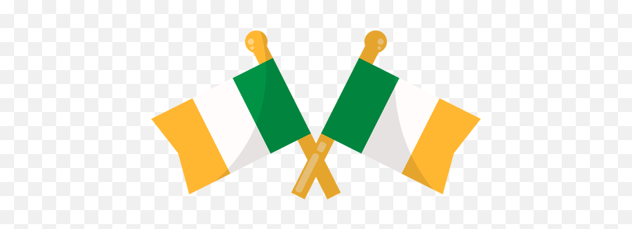 Ireland Flag Flat - Transparent Png U0026 Svg Vector File Vertical Emoji,Ireland Png