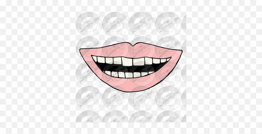 Teeth Picture For Classroom Therapy Use - Great Teeth Clipart Happy Emoji,Teeth Clipart