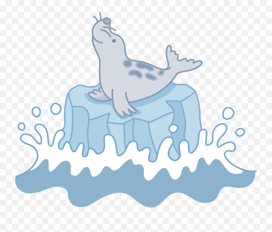 Seal Clipart - Illustration Emoji,Sea Animals Clipart