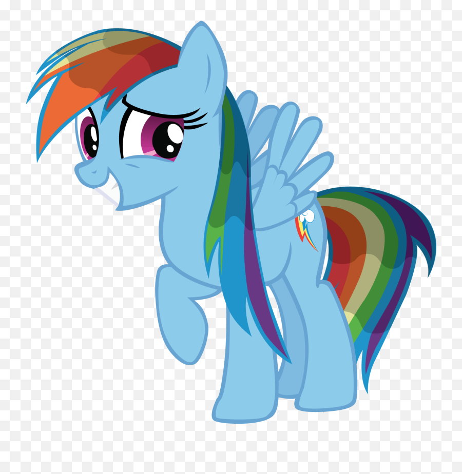 Rainbow Dash My Little Pony Friendship Is Magic Fandom - Rainbow Dash Transparent Background Png Clipart My Little Pony Transparent Emoji,Rainbow Dash Transparent