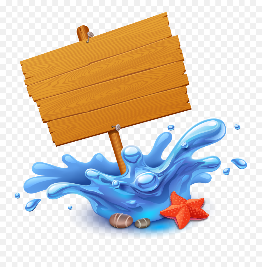 Clipart Of Wooden Board Png Image Free - Summer Png Emoji,Board Clipart