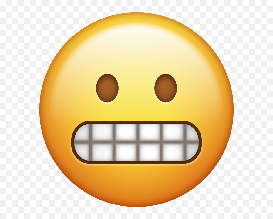 Grimacing Emoji Png Image With No - Apple Emoji Png,Emojis Png