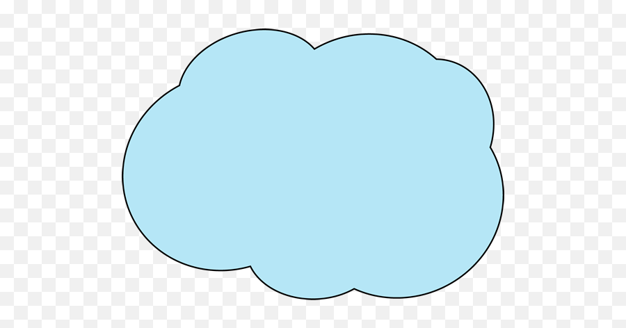 Cloud Clip Art - Cloud Images Dot Emoji,Cloud Clipart