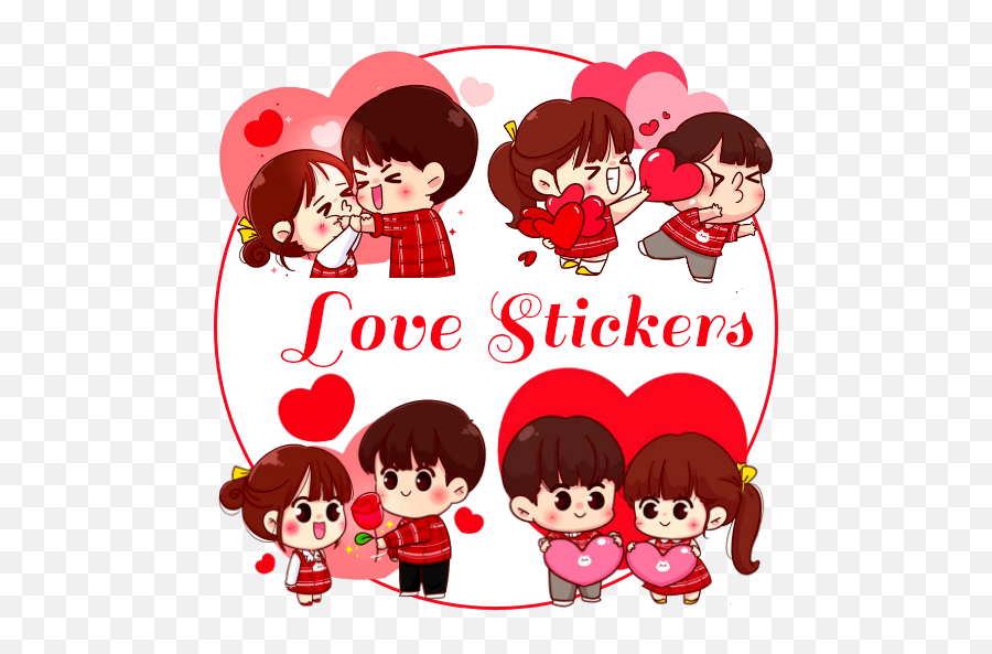 Love Story Stickers Cute Couple Fight Hug Kiss U2013 Apps On Emoji,Cute Stickers Png