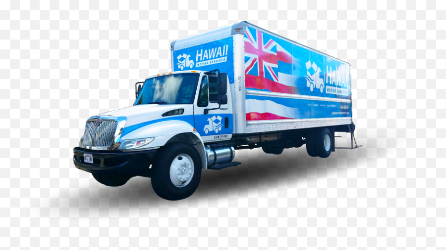 Hawaii Moving Services Residential Moving Commercial Emoji,Moving Truck Png