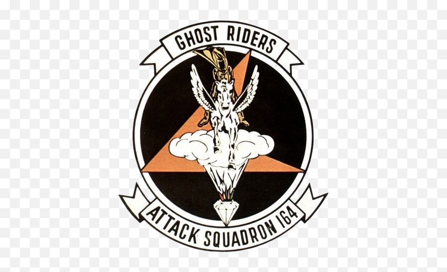 Fileattack Squadron 164 Us Navy Patch 1965png - Wikipedia Emoji,Ghost Riders Logo
