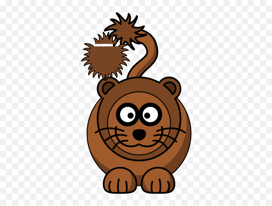 Simple Cartoon Lion Png Svg Clip Art For Web - Download Emoji,Cute Animal Png