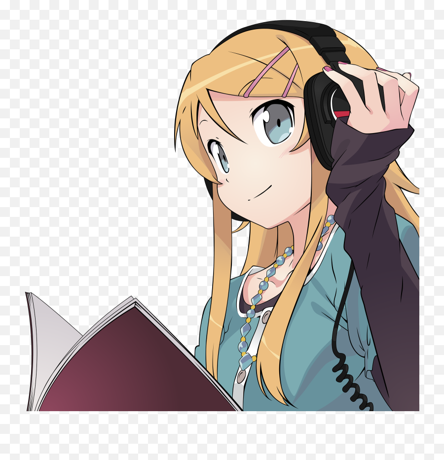 Kirino Png - Is This Your First Heart Five Finger Death Anime Nerd Girl Emoji,Five Finger Death Punch Logo
