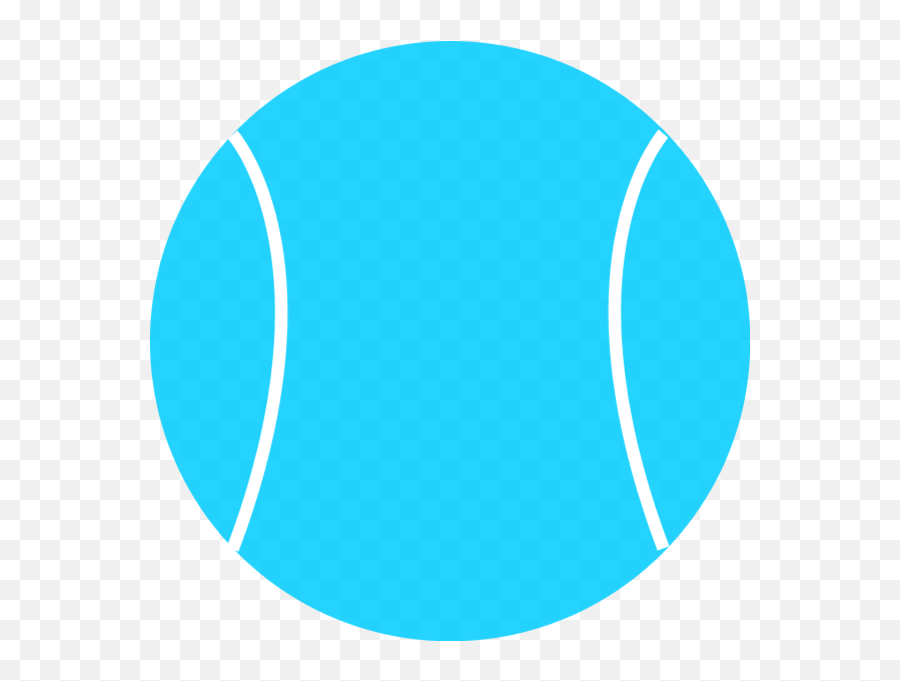 Tennis Ball Vector Clip Art 2 - Clipart Blue Tennis Ball Emoji,Tennis Ball Clipart